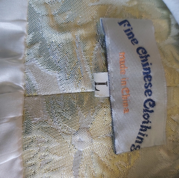 Brocade asian blazer size L - Picture 8 of 8